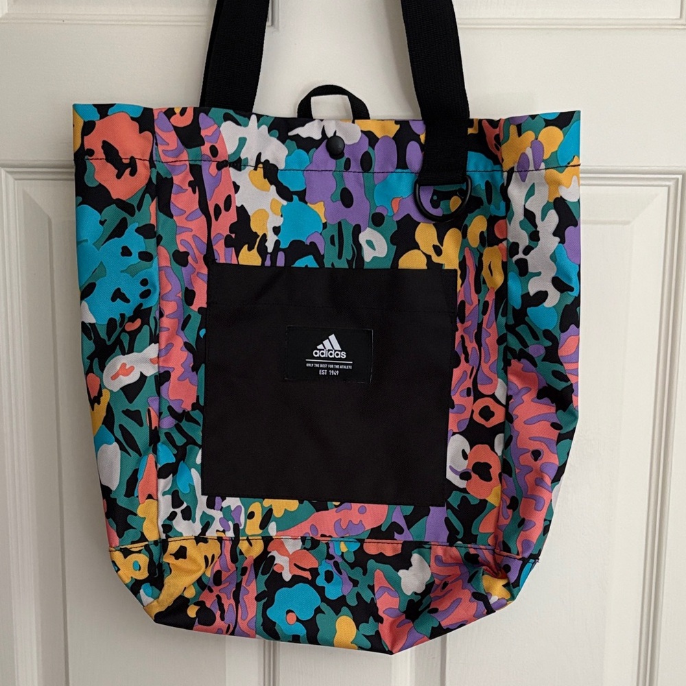 Adidas Colorful Patterned Tote Bag